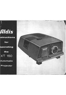 Aldis Ltd XT 150 manual. Camera Instructions.